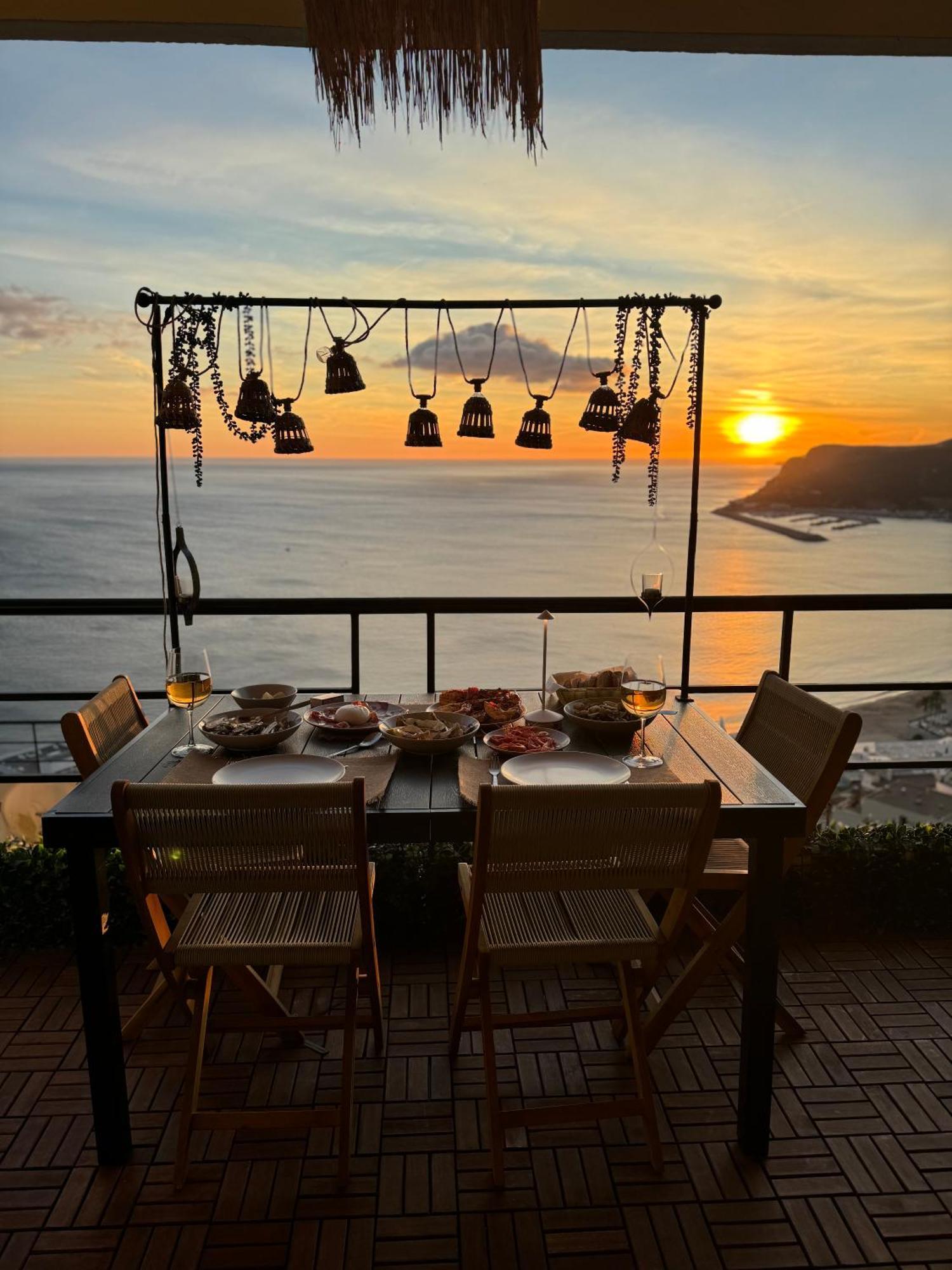 Ferienwohnung Penthouse Ocean View Sesimbra - Parking @Center Exterior foto